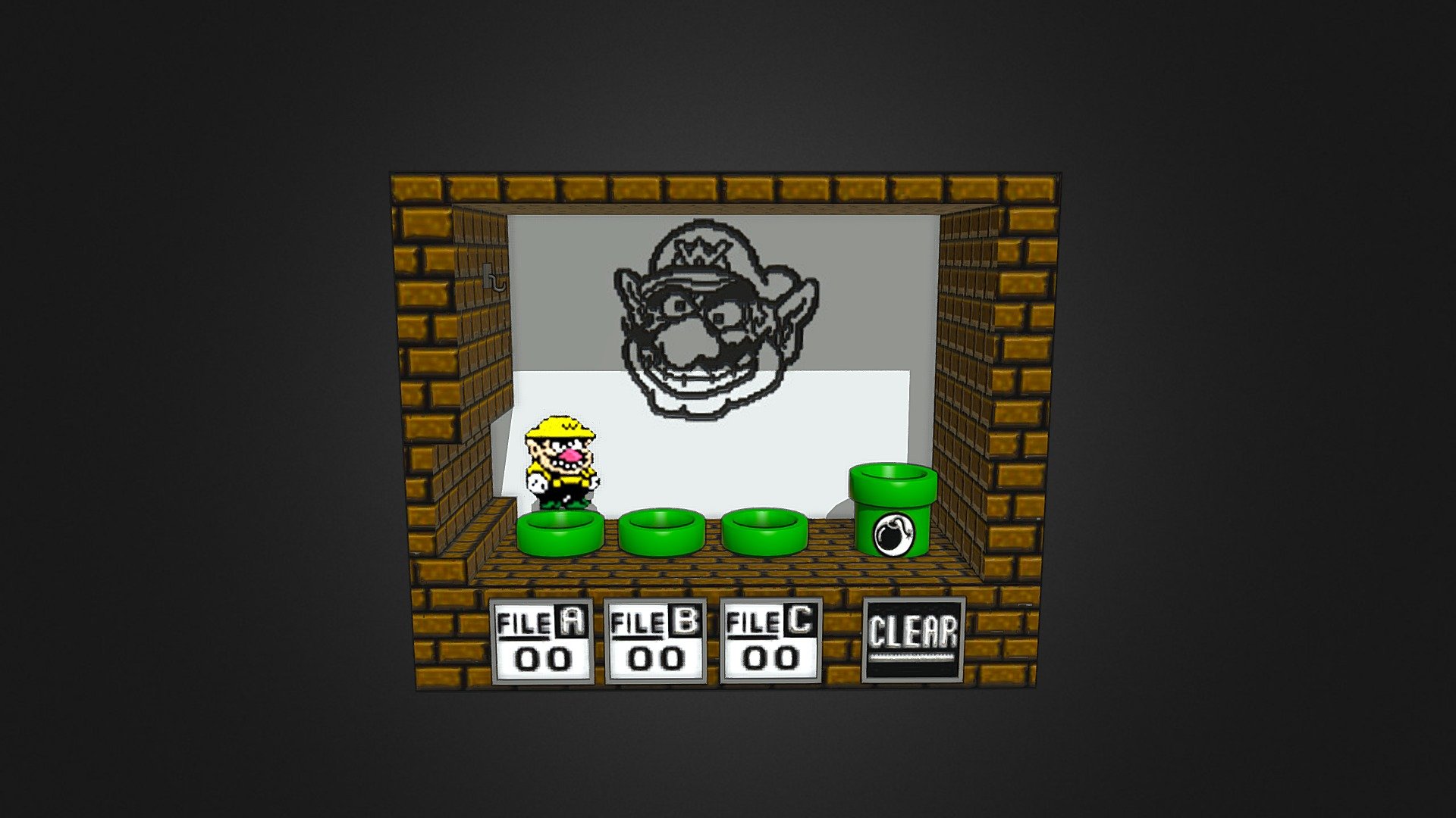 Small project of the game wario land of the classic game boy, modeled with 3dmax and all the maps of textures made with photoshop.
I hope you like it !!!

Proyecto pequeño del juego wario land de la game boy clasica , modelado con 3dmax y todos los mapas de texturas hechos con photoshop .
Espero que os guste !!! - Wario Land 3D - 3D model by ericpr23 3d model