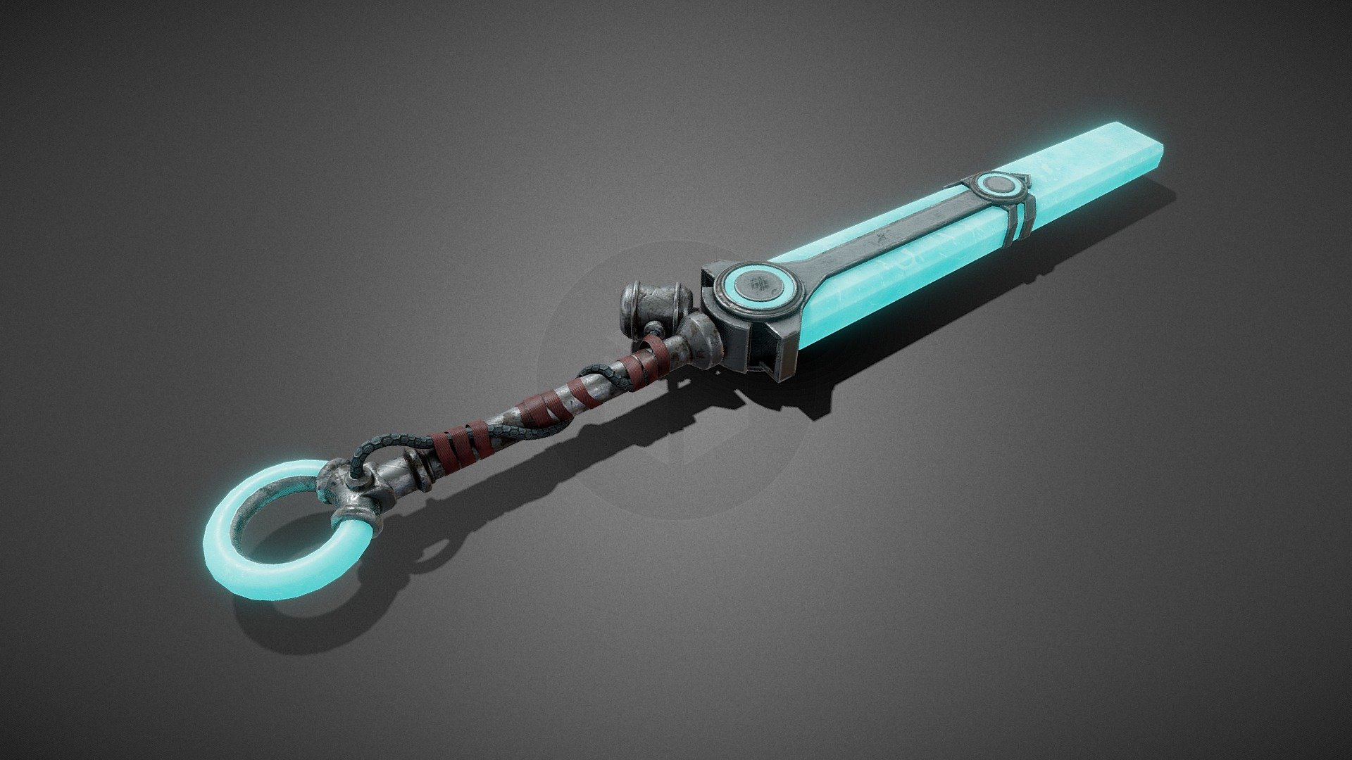 The technological sword of the character named Ekko from the League of Legends MOBA game. Low Poly Sword. Optimized for games (game ready). Suitable for close-UPS, illustrations and various renderings. Textures set in 4K 3d model