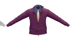 Cartoon High Poly Subdivision Purple Jacket body, volume, toon, leather, dressing, avatar, tshirt, cloth, shirt, fashion, hipster, clothes, rocker, sand, brown, subdivision, collar, hood, sweater, casual, mens, suede, boobs, cuff, zipper, hoodie, sleeve, colorful, sweatshirt, hooded, chamois, jaket, baked-textures, pullover, pleats, outerwear, dressing-room, cartoon, man, "clothing", "highpoly", "casualwear"
