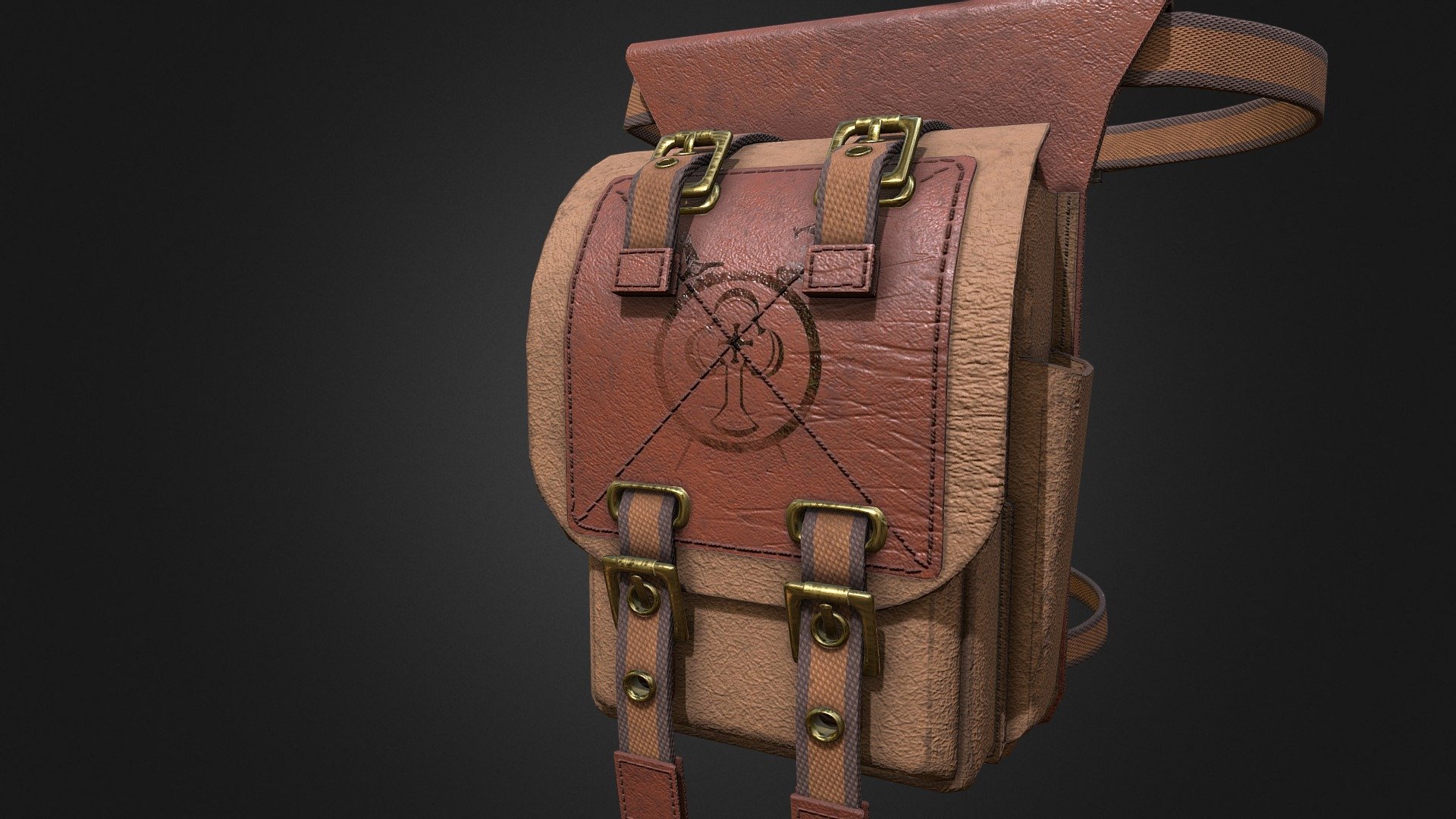 The High resolution for the drop waist leg bag.

All Textures complete 3d model