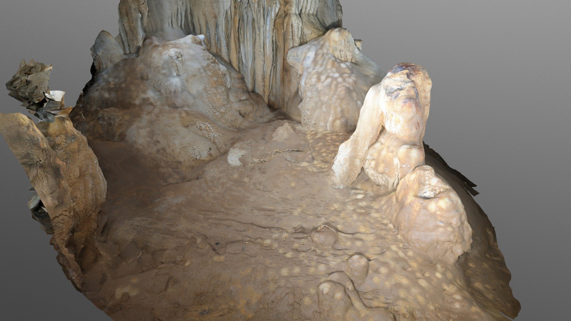 Crystal Palace Cave - Feature 129 - 3D model by Cave Archaeologist (@cavearch) 3d model