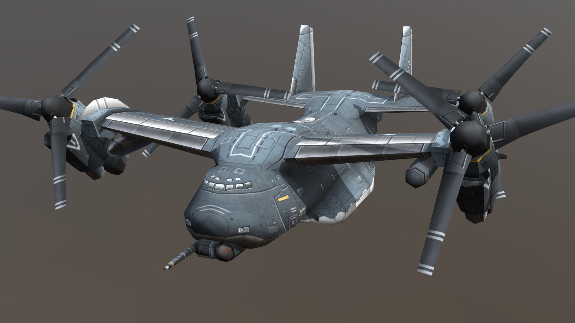 USA - Starlifter
Rise of the Reds ingame model
design - modeling - texturing

If you never played this wonderfull CnC Generals mod, you should! https://www.moddb.com/mods/rise-of-the-reds - Starlifter - 3D model by Ingram Schell (@ingraban) 3d model
