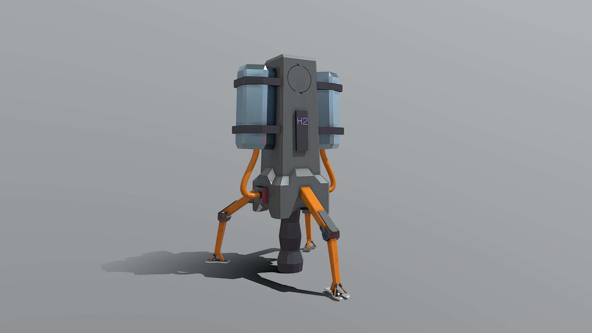 This is a Low Poly Ice Drill I made in Blender and textured in Substance Painter for a small Project i'm working on 3d model