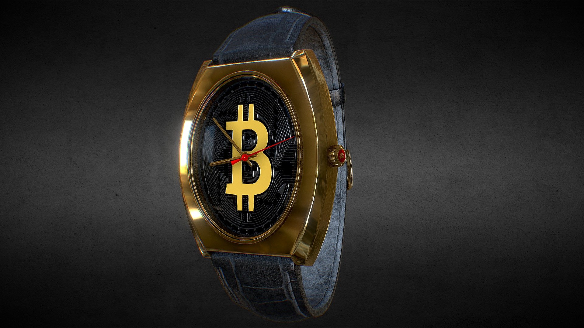 Awesome stainless steel Bitcoin watch.

Currently available for download in FBX format.

3D model developed by AR-Watches 3d model