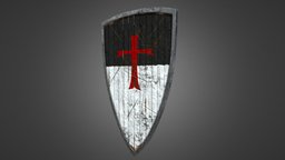Medieval teutonic shield figure 4