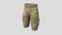AC06 Cargo Shorts Pants knee, shorts, pants, brown, summer, gray, jeans, cargo, fabric, mens, length, denim, male, bej