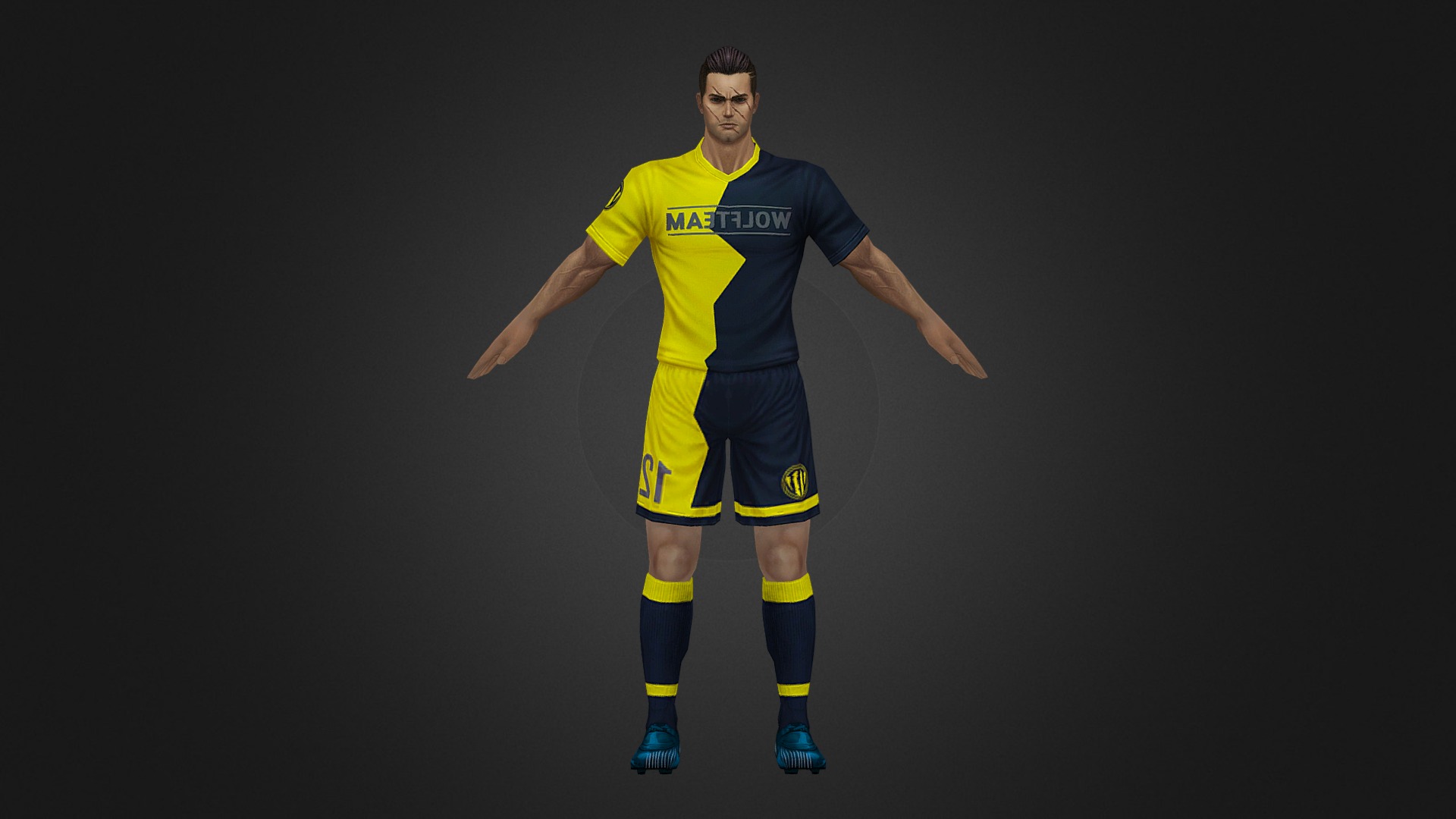 Yigit Soccer T - 3D model by Dimac 3d model