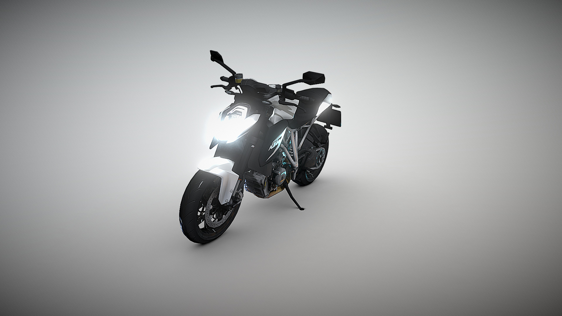 will be further cleaning the mesh up &amp; re-releasing to be a paid content that includes a unitypackage as well

Dont Ask for free downloads, it will never happen! - KTM Super Duke R - 3D model by OGL (@GaryLim) 3d model