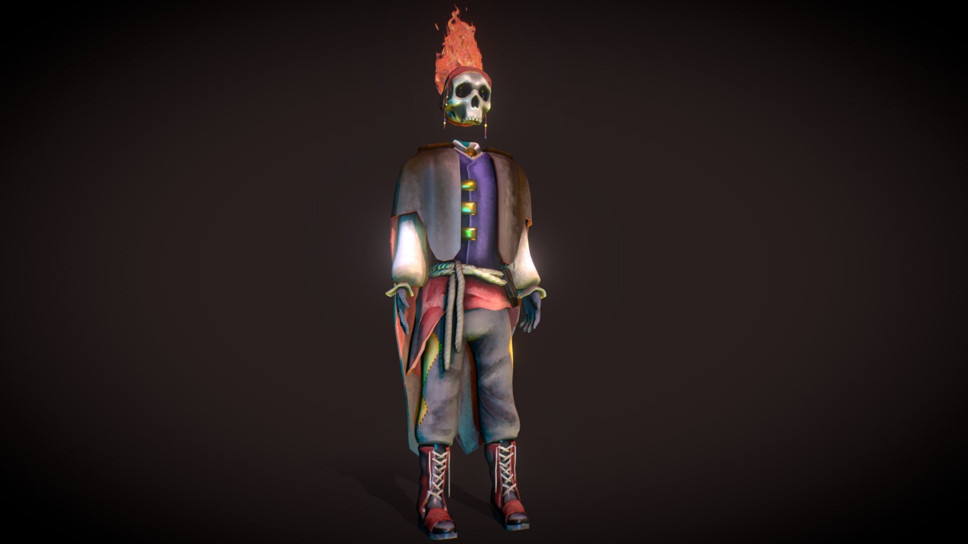 Don't you hate it when you get executed for henious pirate crimes? So does this guy^
He's on an epic adventure to go find his head- yeah, that's not actually his head, he just found it. It does the job 3d model