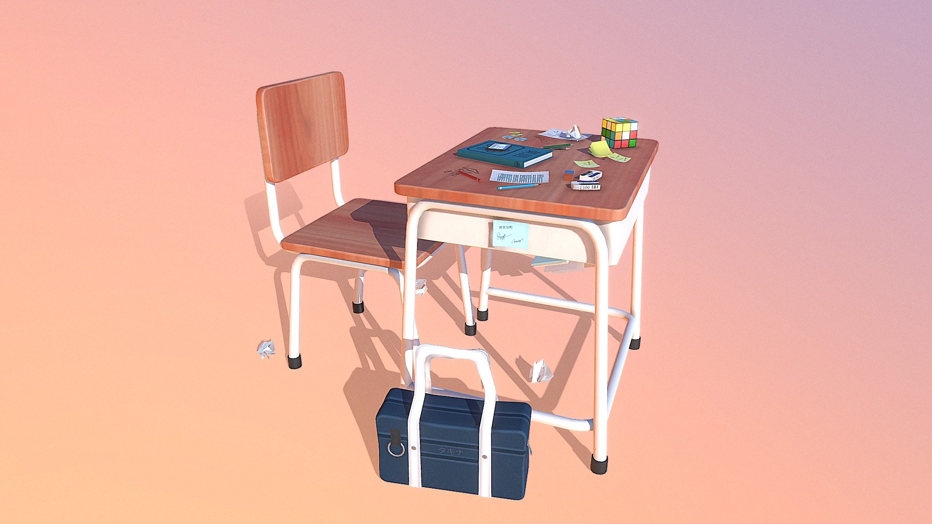 Low-poly Anime Classroom

Modeled in Maya, UV mapped and textured.

Available Format: OBJ, FBX

Thank you so much for your interest! - Anime Classroom - Buy Royalty Free 3D model by tran.ha.anh.thu.99 3d model