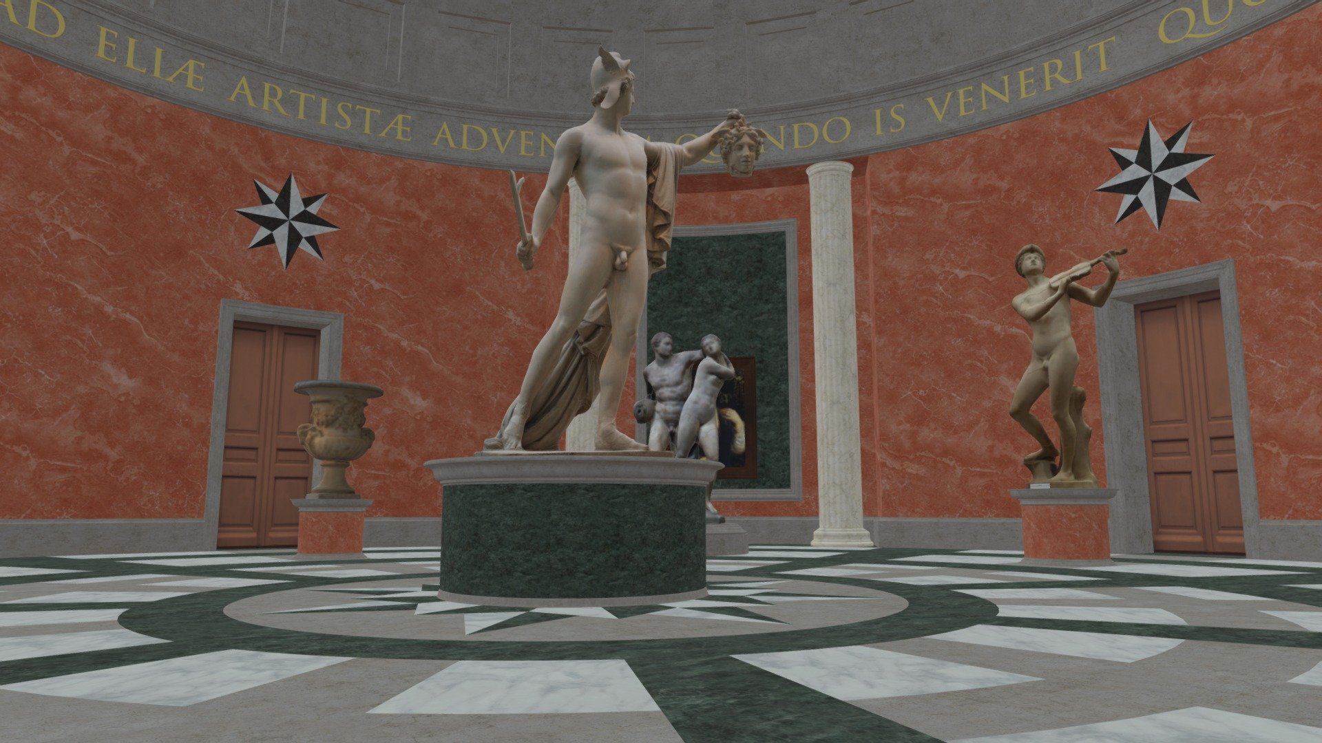 Museum European - Download Free 3D model by Nexilion 3d model