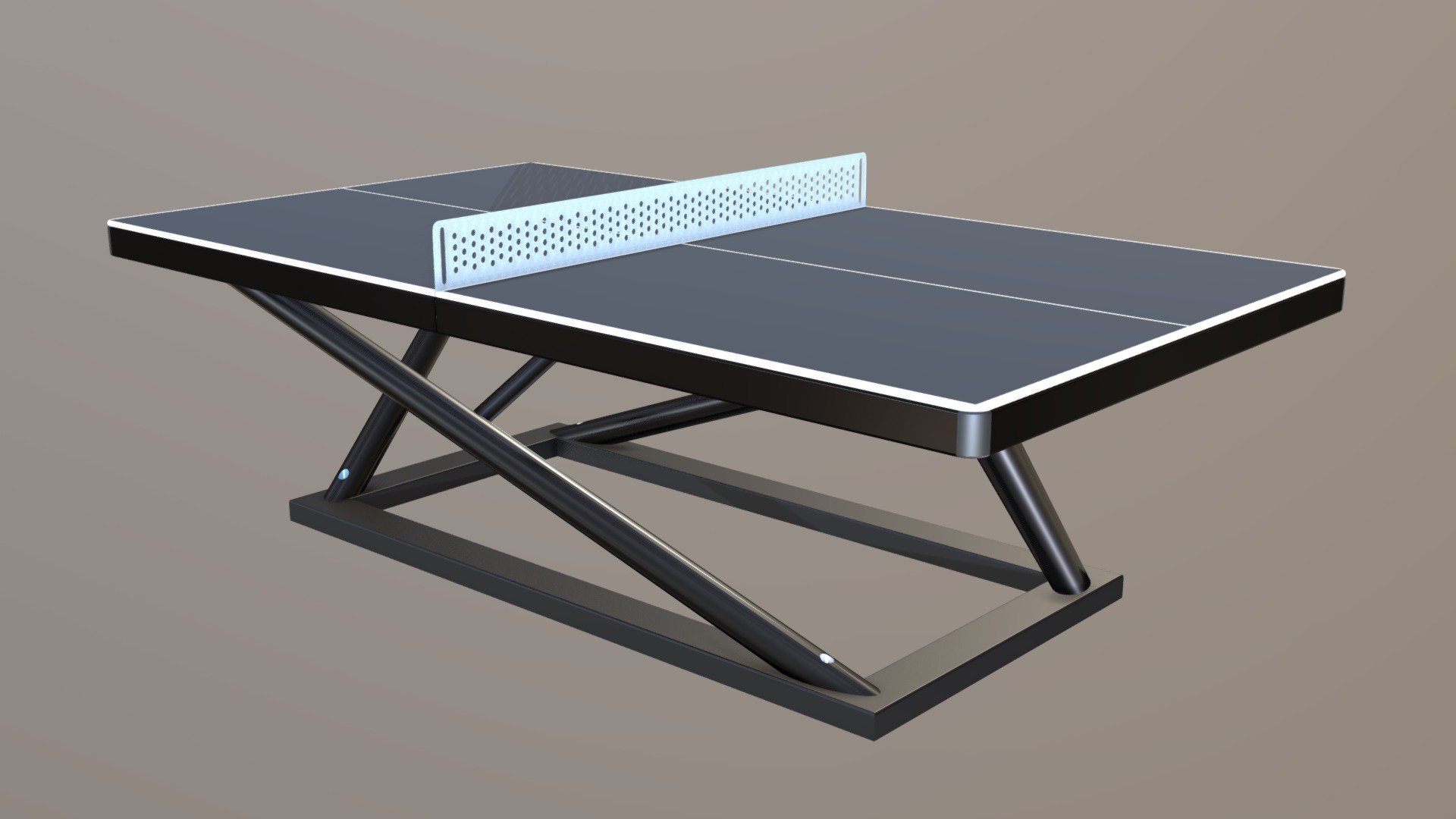 Tennis Table Full - 3D model by Sergo_CRAFTSMAN 3d model