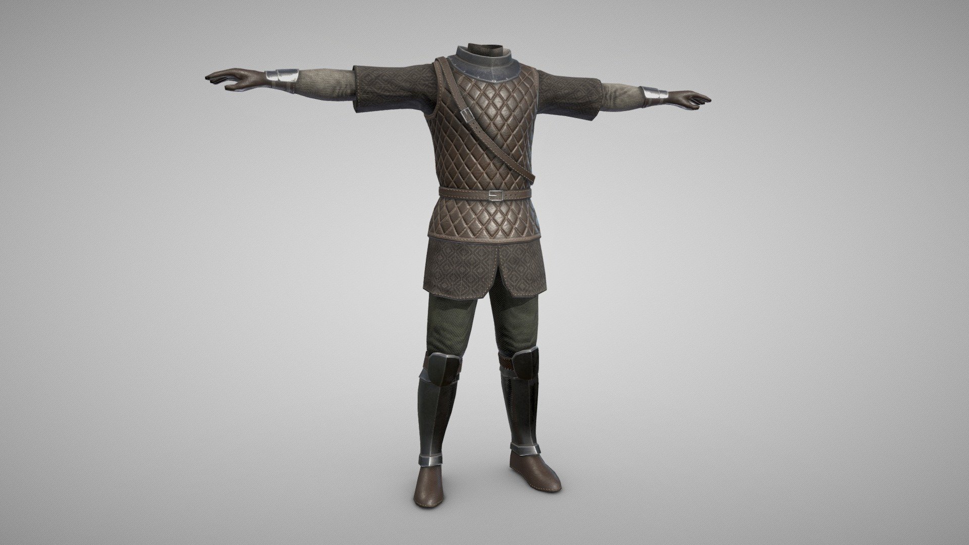 Medieval Armor v3 - 3D model by Bartłomiej Lach (@bartlomiejlach) 3d model