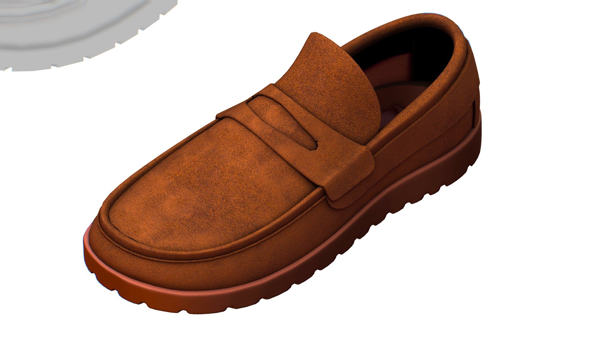 Cartoon High Poly Subdivision Brown Shoes Suede.

No HDRI map, No Light, No material settings - only Diffuse/Color Map Texture (2048x2048) 

More information about the 3D model: please use the Sketchfab Model Inspector - Key (i) - Cartoon High Poly Subdivision Brown Shoes Suede - Buy Royalty Free 3D model by Oleg Shuldiakov (@olegshuldiakov) 3d model