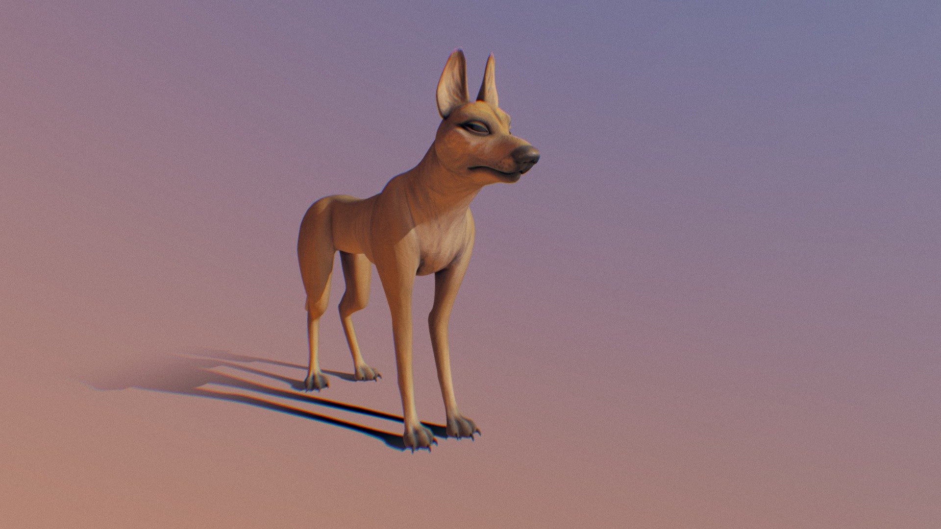 Dingo - 3D model by LaikaRandall (@lachlanrandall) 3d model