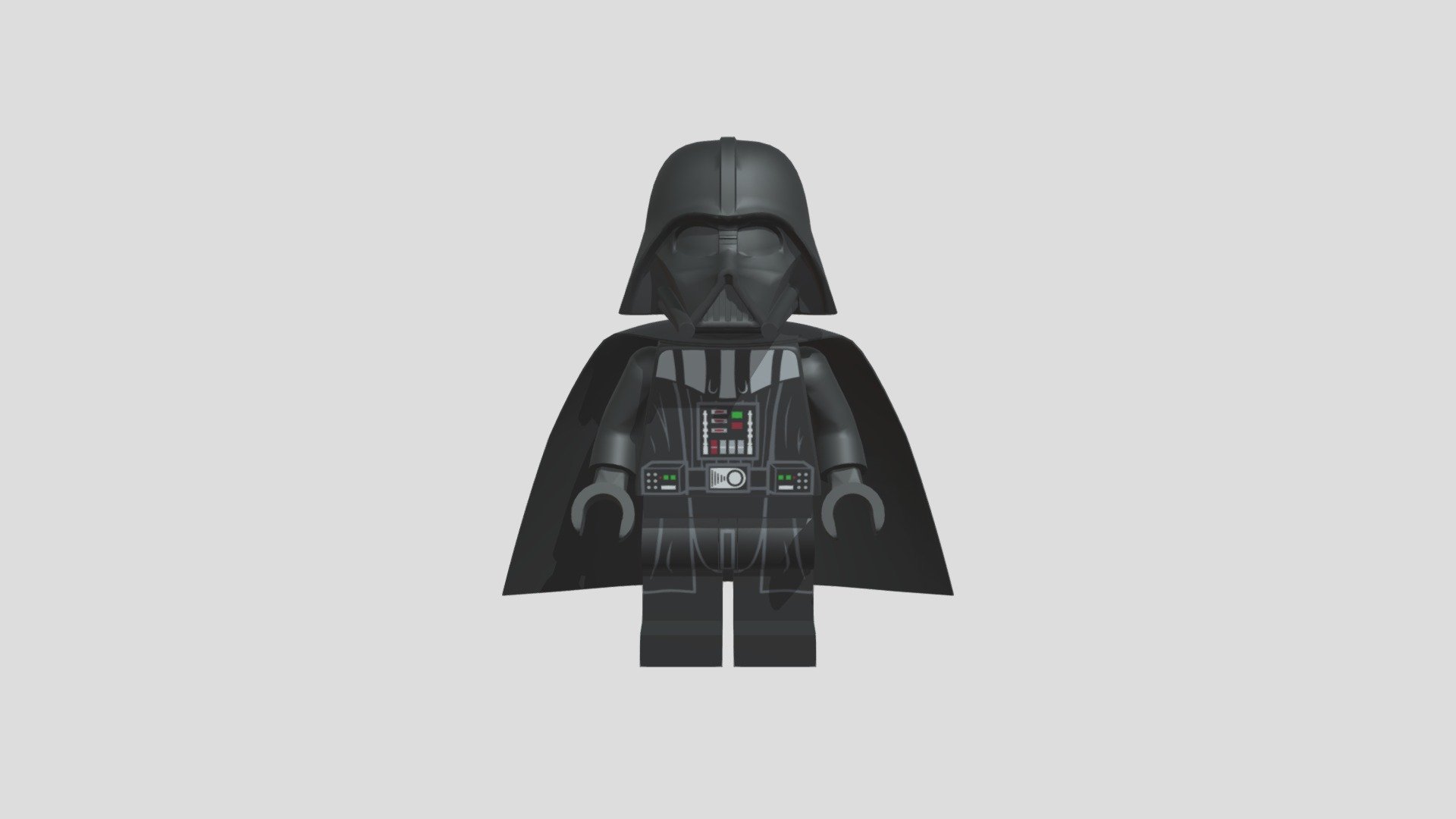 lego-darth-vader-not-rigged-free - 3D model by jsifuentes17 3d model