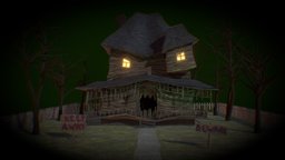 Monster House -Animated- haunted, old, movie, haunted2018challenge, cartoon, house, monster, animated, spooky