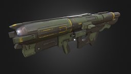 Doom Launcher gaming, videogame, weapon, game, gameart, scifi, concept, guns