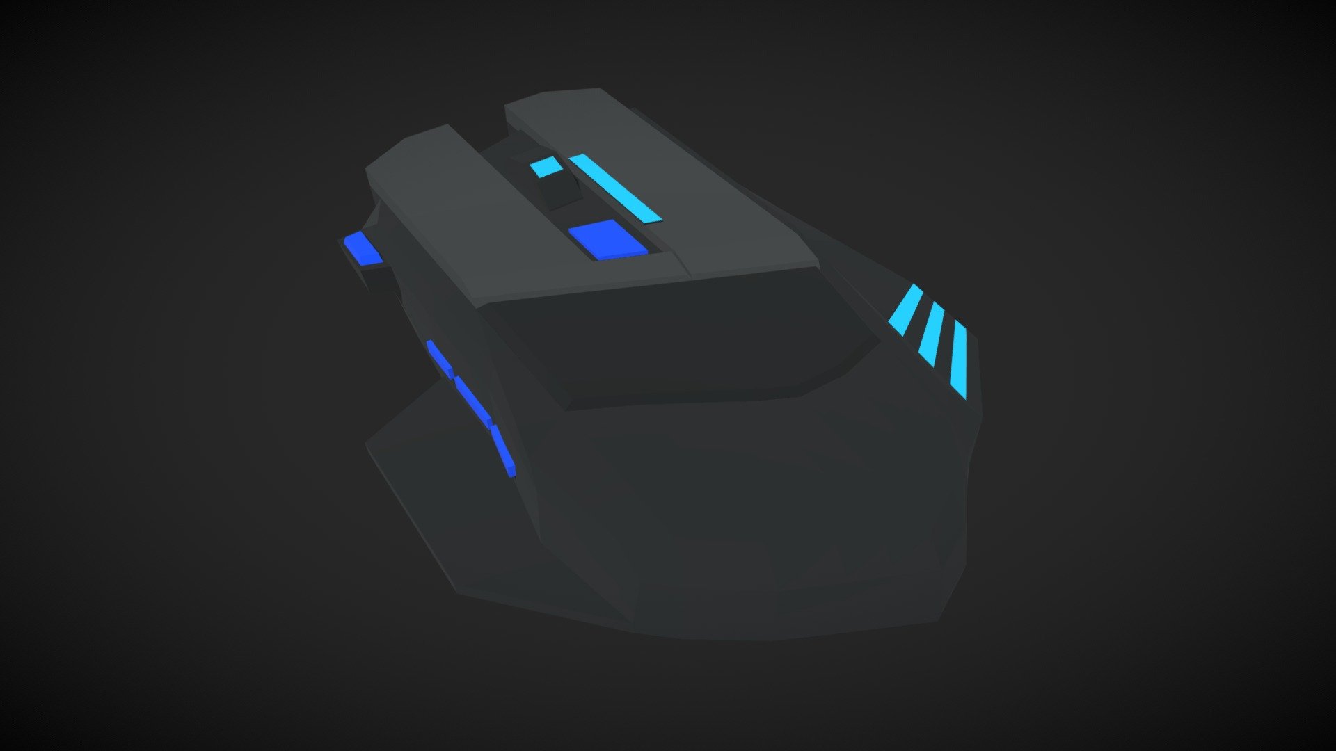 A simple Gaming Mouse in a cool Lowpoly Style for a lowpoly gamingsetup. You could use it for your next game or a littel Video. The lowpoly comic like style is timeless and cool you should try to create a video game with this kind of graphic style 3d model