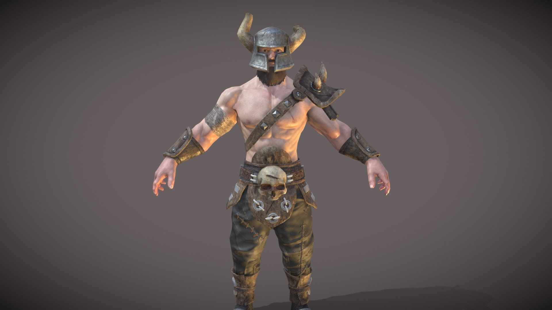 Low polygon model of Warrior with an axe, perfect for any of your games: Role-playing games, strategy, first-person, third-person
Faces - 10173 
Tris - 19571
Verts - 17702 - Warrior with an axe - 3D model by puzanovanton2015 3d model
