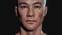 Bruce fighter, bruce, brucelee, character-model, character, characterdesign