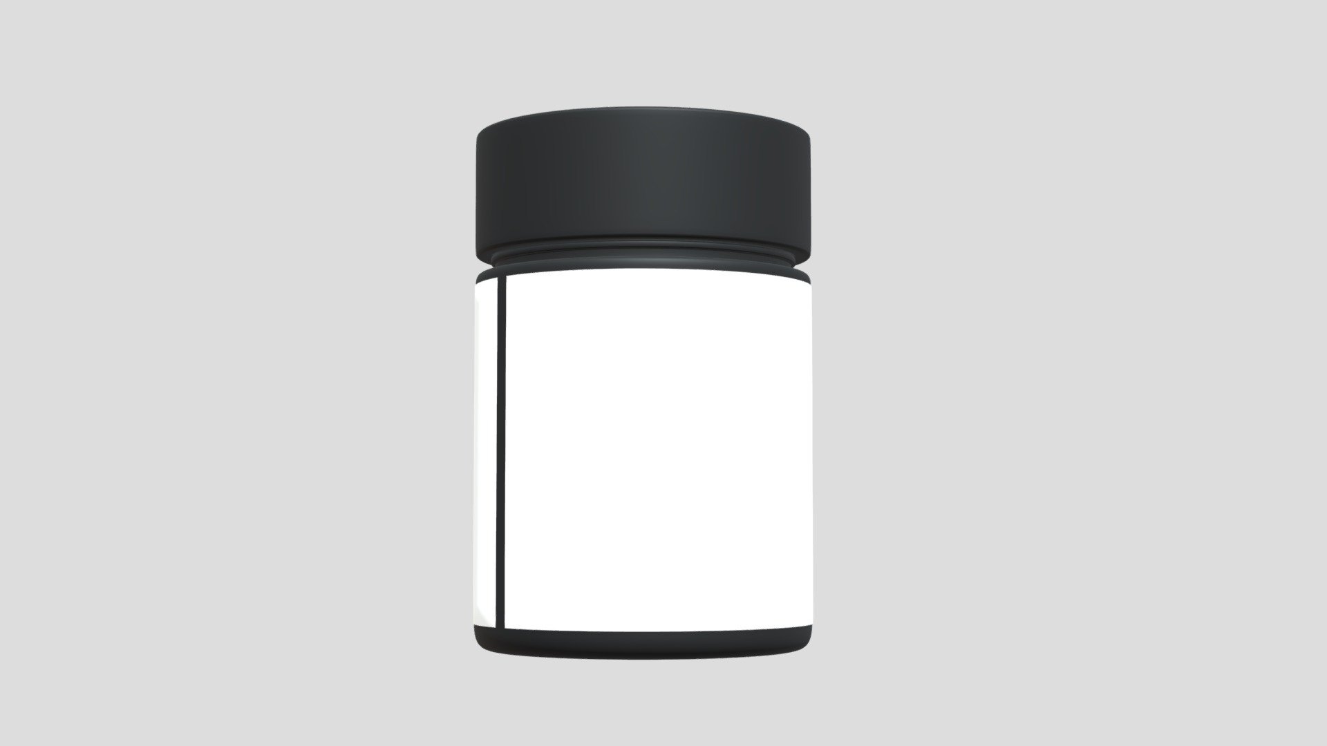 Plastic Jars with labels is a realistic 3D model that can be used for various purposes.
The model consists customizable labels. You can easily change the label to your own design or text using any image editing software.
The model is suitable for commercials, cinematics, videos, TV shows and so on.
The model is compatible with most 3D software and render engines. The model is available in FBX file format.

Lid, jar and label in separate meshes.

Plastic jar has 14260 polygons 3d model