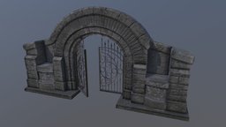 Principal Arc + Iron Door
