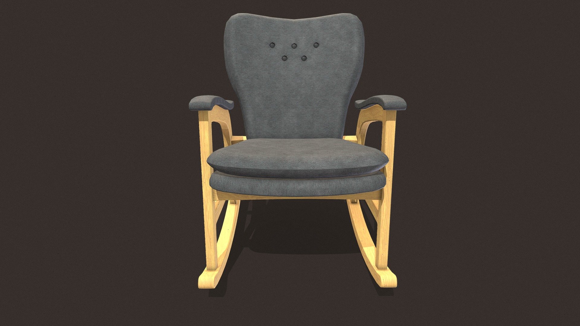 Rocking chair is a model that will enhance detail and realism to any of your rendering projects. The model has a fully textured, detailed design that allows for close-up renders, and was originally modeled in Blender 3.5, Textured in Substance Painter 2023 and rendered with Adobe Stagier Renders have no post-processing.

Features: -High-quality polygonal model, correctly scaled for an accurate representation of the original object. -The model’s resolutions are optimized for polygon efficiency. -The model is fully textured with all materials applied. -All textures and materials are included and mapped in every format. -No cleaning up necessary just drop your models into the scene and start rendering. -No special plugin needed to open scene.

Measurements: Units: M

File Formats: OBJ FBX

Textures Formats: PNG 4k - Rocking chair 10 - Buy Royalty Free 3D model by MDgraphicLAB 3d model