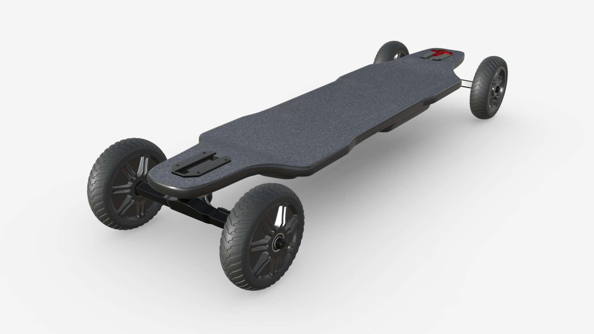 Electric skateboard 02 - Buy Royalty Free 3D model by HQ3DMOD (@AivisAstics) 3d model