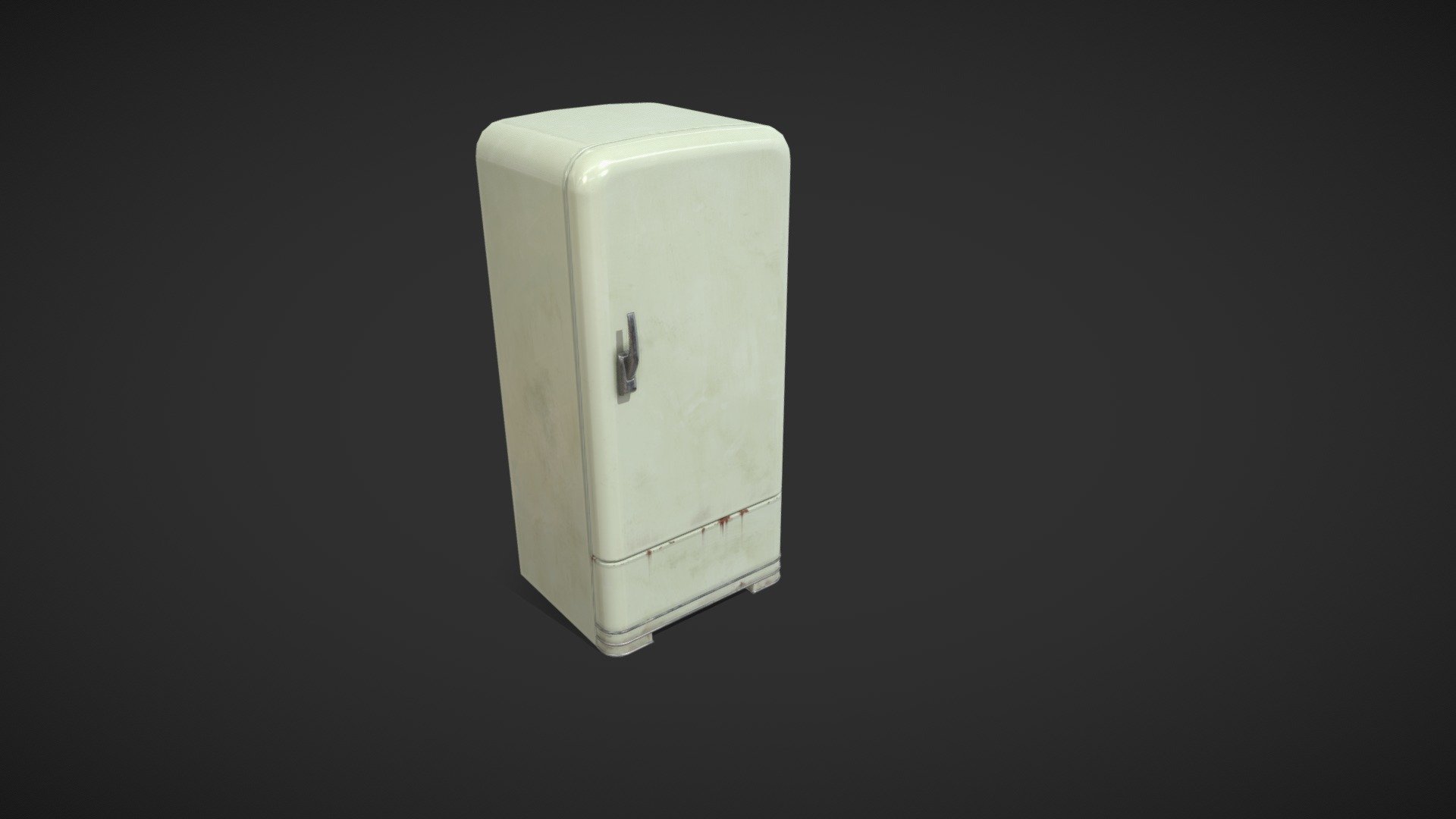 low-poly model with pbr textures (4k, 2k): 

Textures: 

1) Base color 

2) Metalness 

3) Roughness 

4) AO 

5) Normal map 
 - Fridge "ZIS Moskva" - Buy Royalty Free 3D model by Alex_Kan 3d model