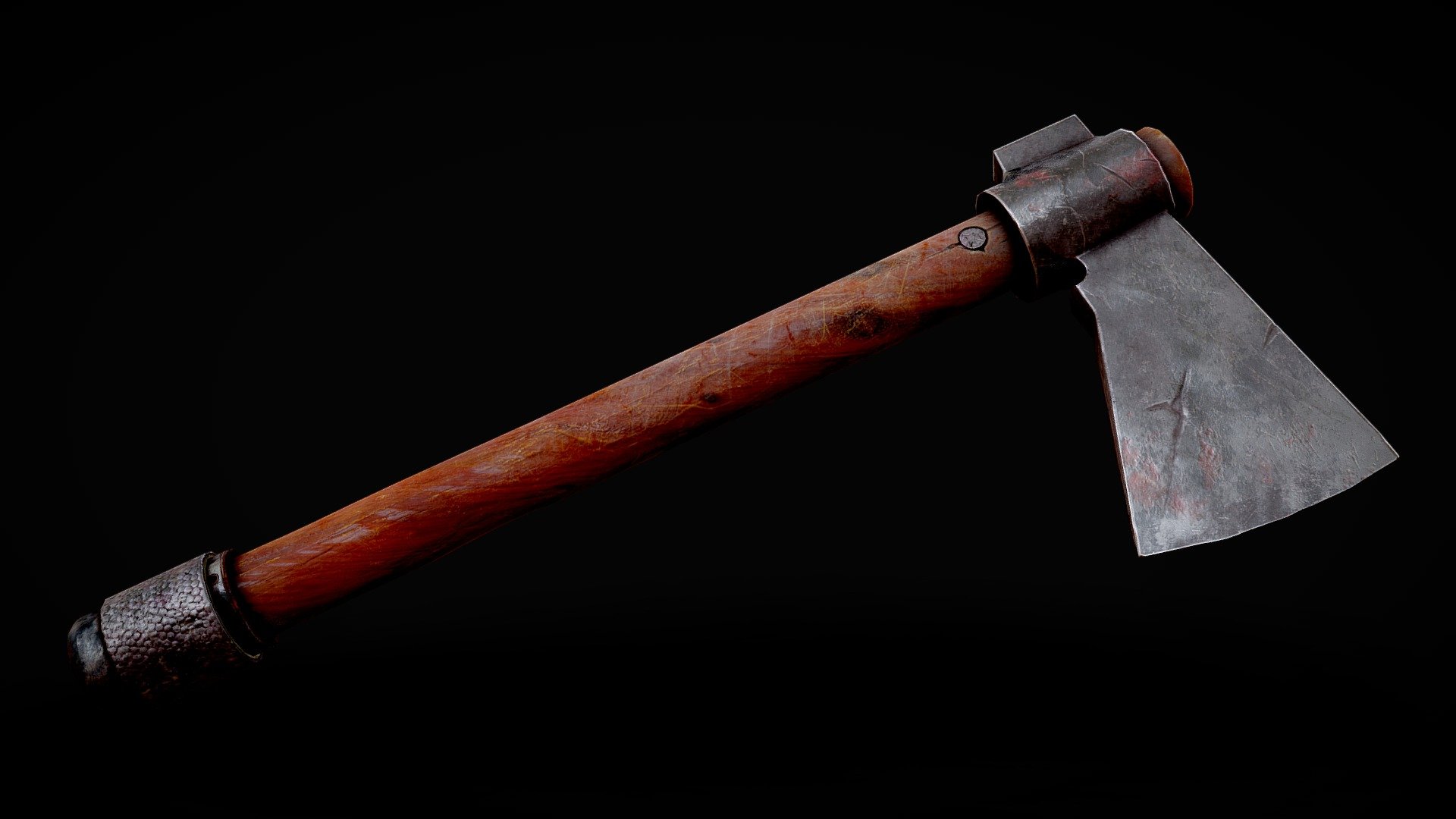 A traditional ax used for chopping wood, but this one was certainly used for other purposes. Great to use as a weapon in a game or just for decoration.

Inspired by the fantastic concept art of Torin Quinn Carignan
(https://www.artstation.com/torinquinn)

REF:



READY to use on Unity and Unreal Engine and VR/AR ❤️ Awesome for PBR games, indie games, or any other game.

🎉Have fun friends !!!

Maya | ZBrush | Marmoset ToolBag | PureRef - Axe - Download Free 3D model by Tiago Lopes (@drobluda) 3d model