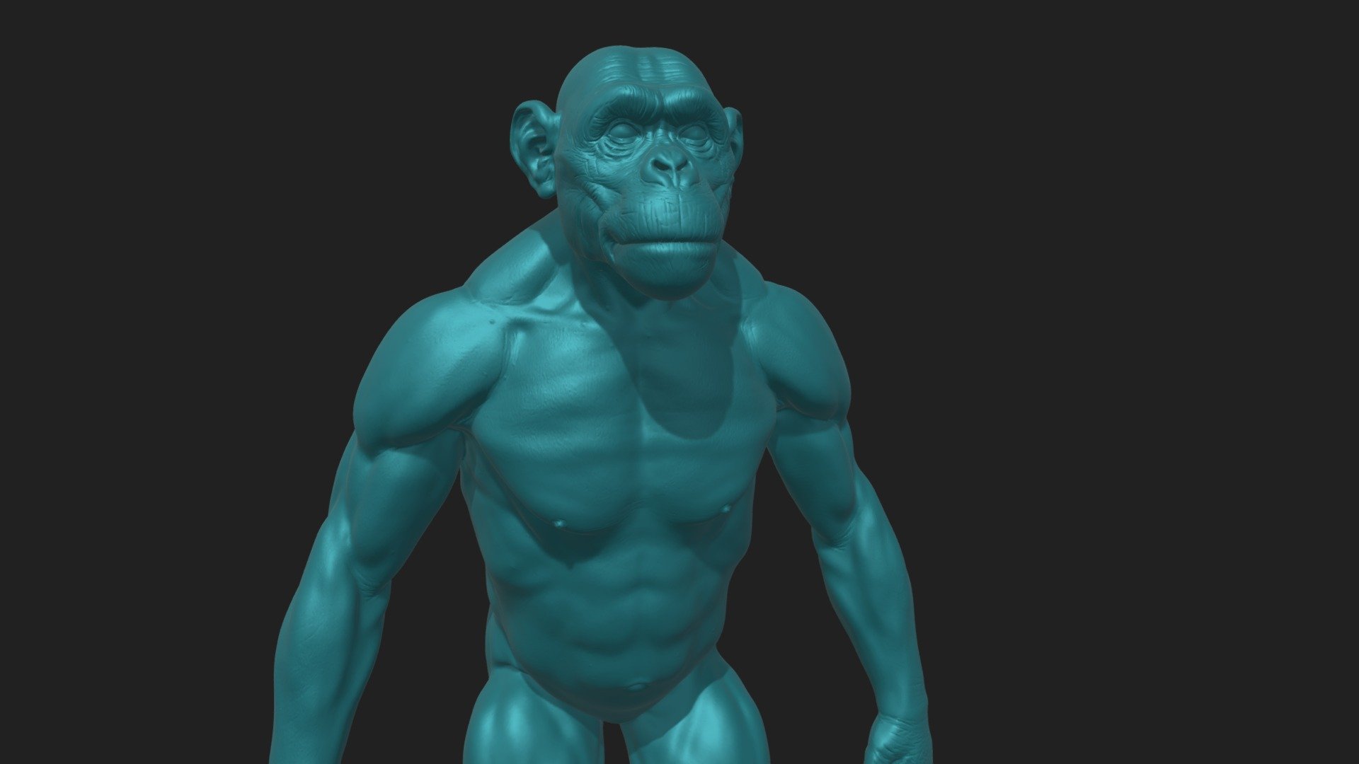 Monkey / chimpanzee to print without fur

1 fullbody file
1 Base - Monkey to print - Buy Royalty Free 3D model by Pandora 3d creative studio (@alexandrino3d) 3d model