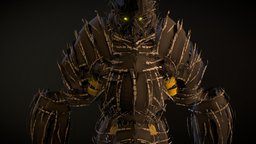 skull knight Armor armor, tiltbrush, skull, knight