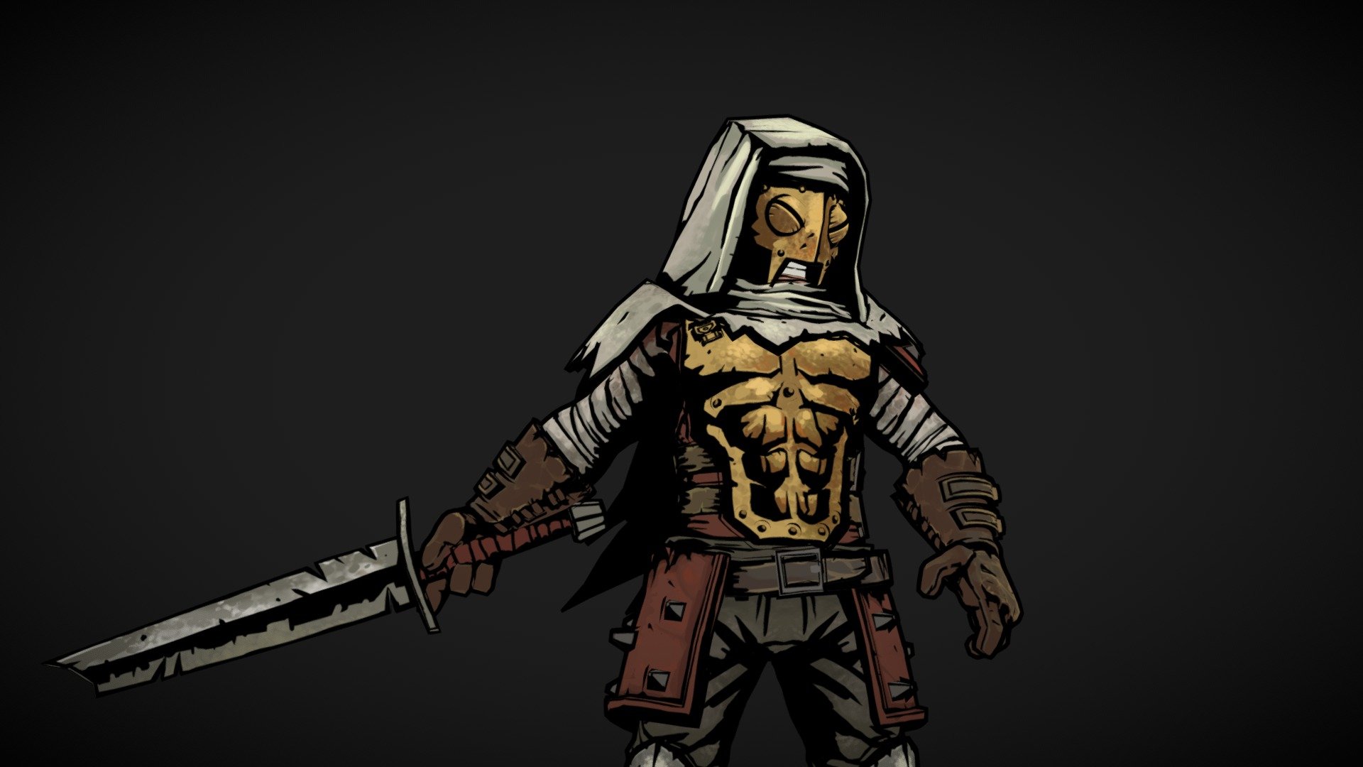 Hey there, just some Darkest Dungeon fanart for fun :)
Seeing the trailer for Darkest Dungeon 2 was super exciting (the first game was a lot of fun!!!), but I noticed it was missing the coolest character, the Leper!!!
All modeled and textured inside blender :) - Chatwood, The Forgotten - 3D model by rawrlungs 3d model