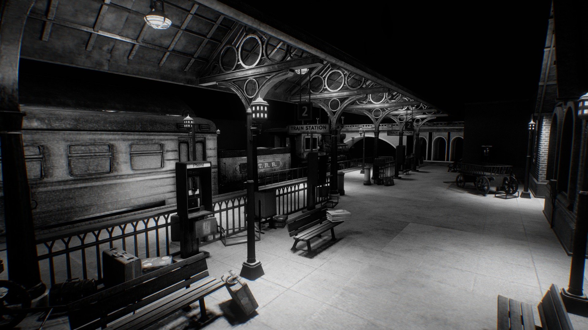 This is a Train Station created especially for virtual spaces, optimized for mobiles and augmented reality.
Some resources shown here are for external use.
This scenario is in real scale, measured in meters.
we can bring the spaces into Unity 
visit our new website:  https://www.marcovirtual-mx.com/

Modeling/Baking: Blender

Textured: Substance Painter

Texture Size: 4k - 1k

If you need personalized 3d models or scenarios contact us: marco.virtual.mx@gmail.com - Train Station |Baked| VR Ready - Buy Royalty Free 3D model by Marco Virtual MX (@marco_virtual) 3d model