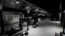 Train Station |Baked| VR Ready