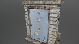 Old Brick Fuse box power, ruin, archviz, scanning, archvis, brick, soviet, 3d-scan, concrete, electricity, network, russian, wire, town, old, grid, box, czech, fuck, cable, fuse, photoscan, asset, game, scan, gameasset, street, electric, hounsing, vabinet