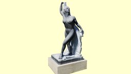 Venere Nera statua, italy, , , statue, woman, boobs, padova, photogrammetrie, fotogrammetria, realitycapture, photogrammetry