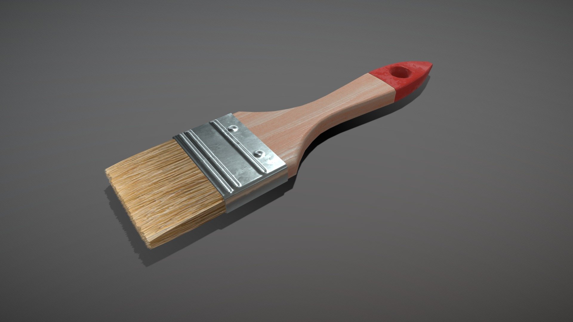 Paint brush - 3D model by Igor Ermakov (@ygrekie) 3d model