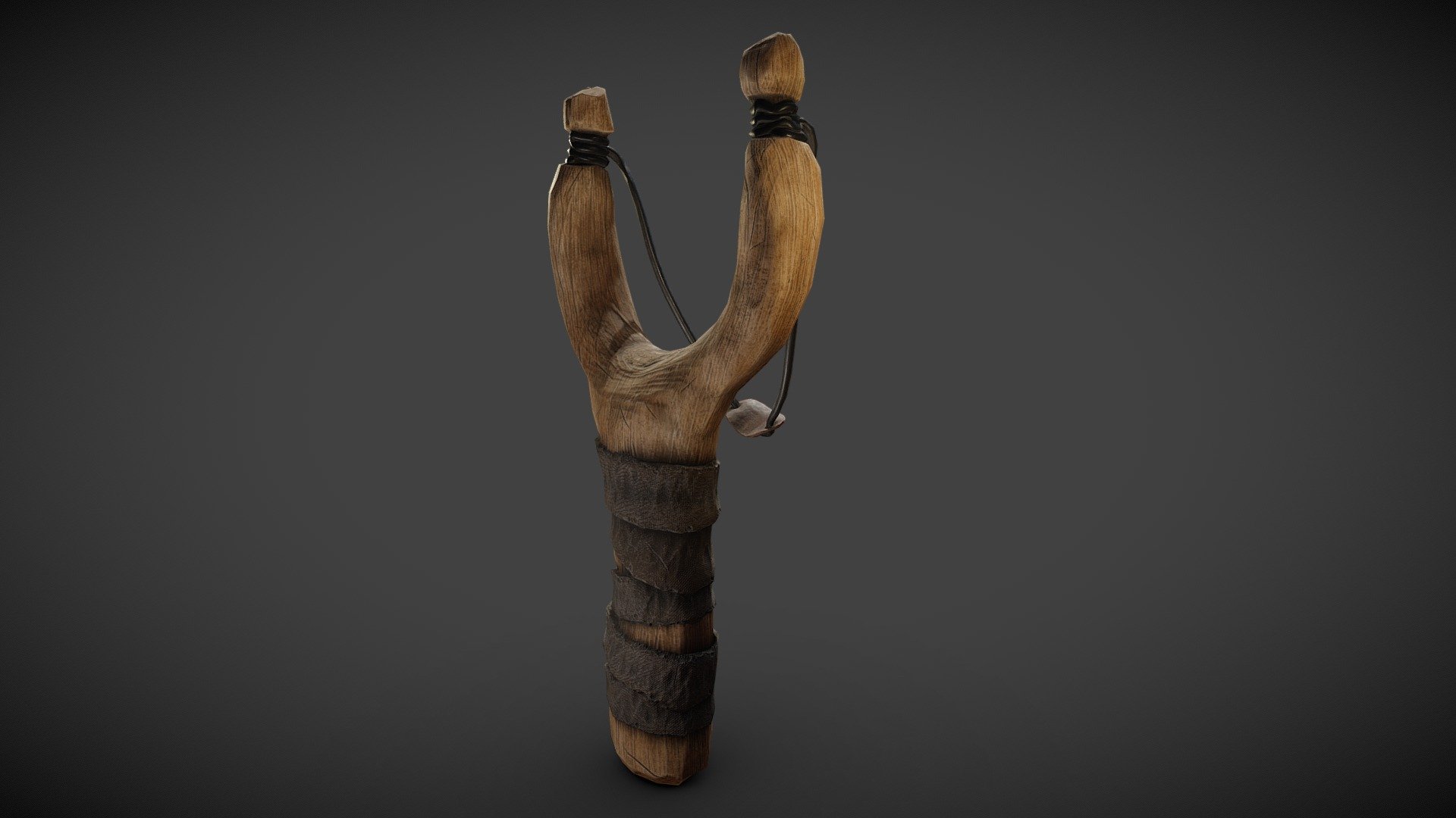 Simple wooden handmade slingshot.

If you want to support the author, you can send donations to https://boosty.to/shedmon - Wooden Slingshot - Download Free 3D model by Shedmon 3d model
