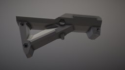 Low-Poly Magpul AFG