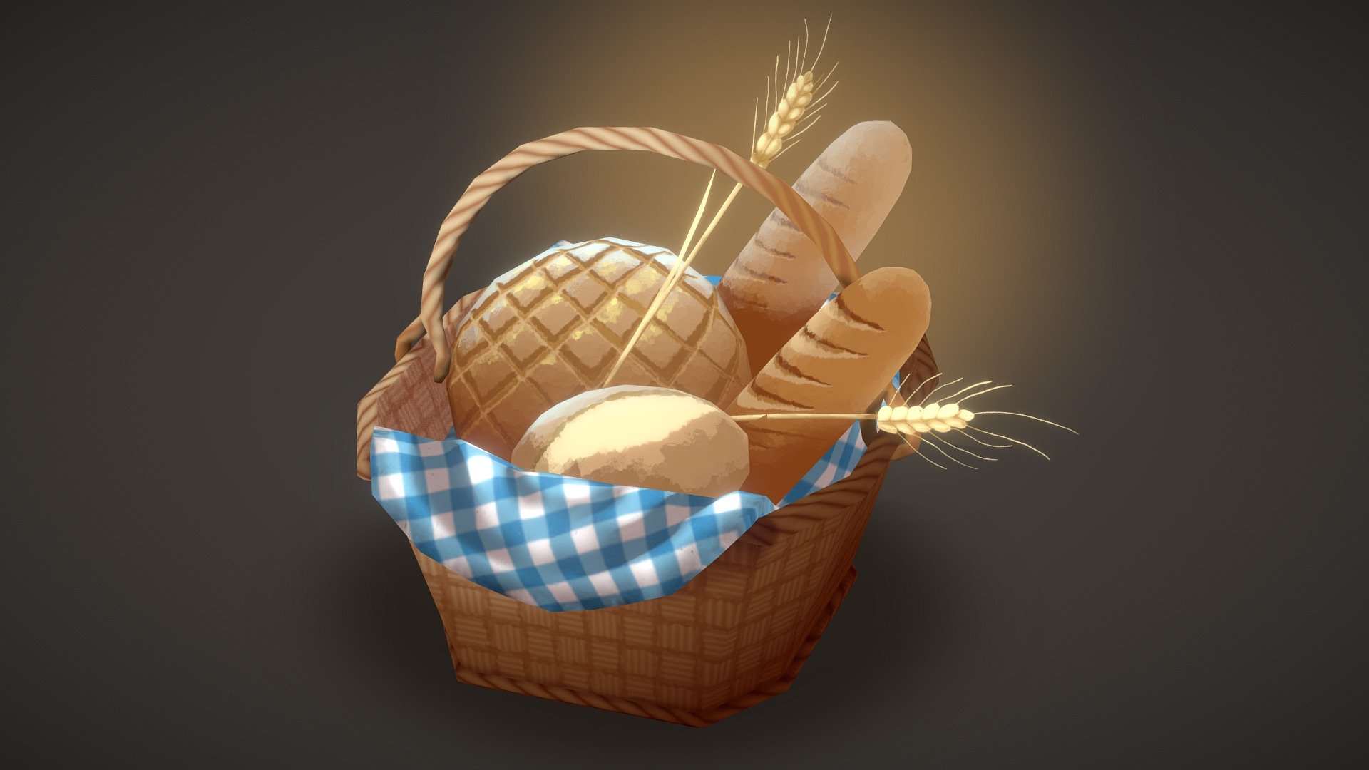 Basket of bread made for #SketchfabWeeklyChallenge
Made with Blender and Substance Painter.


Artstation: https://www.artstation.com/madameetrange
Twitter: https://twitter.com/Madame_Etrange - Bread- SketchfabWeeklyChallenge - 3D model by madameetrange 3d model