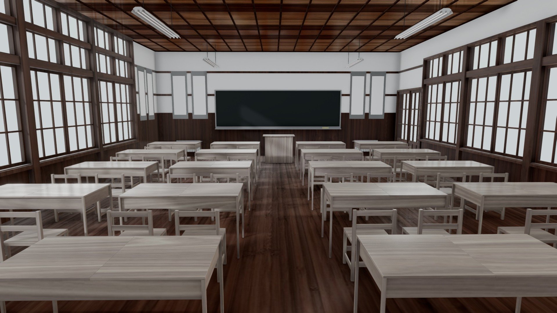 Ambient Occlusion and Lighting with Blender.
Virtual Reality Classroom prepared for VR.
Format FBX file size : 2.91MB.
Ready to use.

Click on the link to see more models : https://sketchfab.com/GbehnamG/store

If you need customized 3d models , feel free to contact at: mr.gbehnamg@yahoo.com - VR ClassRoom Sep. 2021 - Buy Royalty Free 3D model by BehNaM (@GbehnamG) 3d model