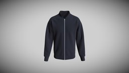 Raglan Sleeve Premium Knit Jacket Design jacket, knit, 3ddesign, making, apparel, textiledesign, design, clothing, jacketdesign