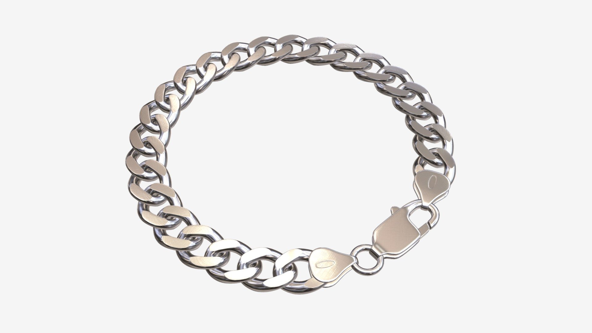 Chain bracelet locked - Buy Royalty Free 3D model by HQ3DMOD (@AivisAstics) 3d model