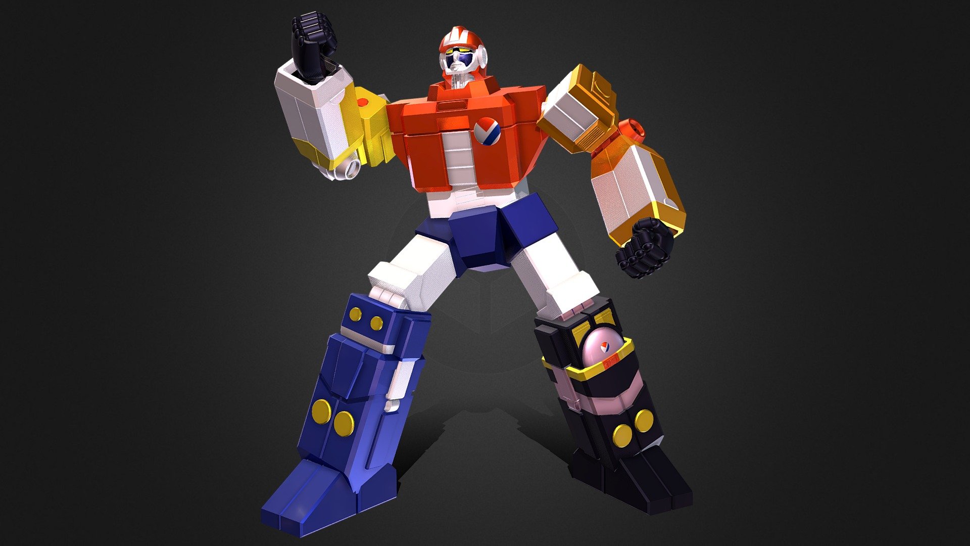 If you're interested in purchasing any of my models, contact me @ andrewdisaacs@yahoo.com

Mighty Orbots, the combining robot from the series of the same name.  Not Godmars.

Made by myself in 3DS Max 3d model