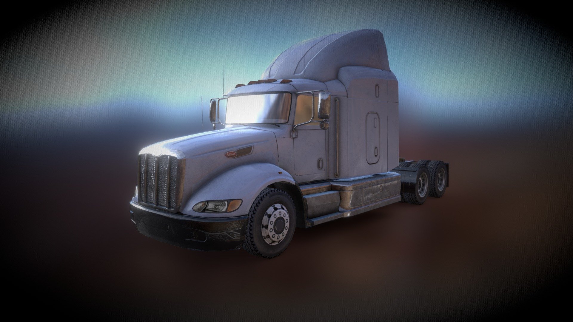 New Drivable Cab for driver training simulation. Working doors, lights, with detailed interior baked in with substance. Low poly model perfect for simulation with high detail exterior 3d model