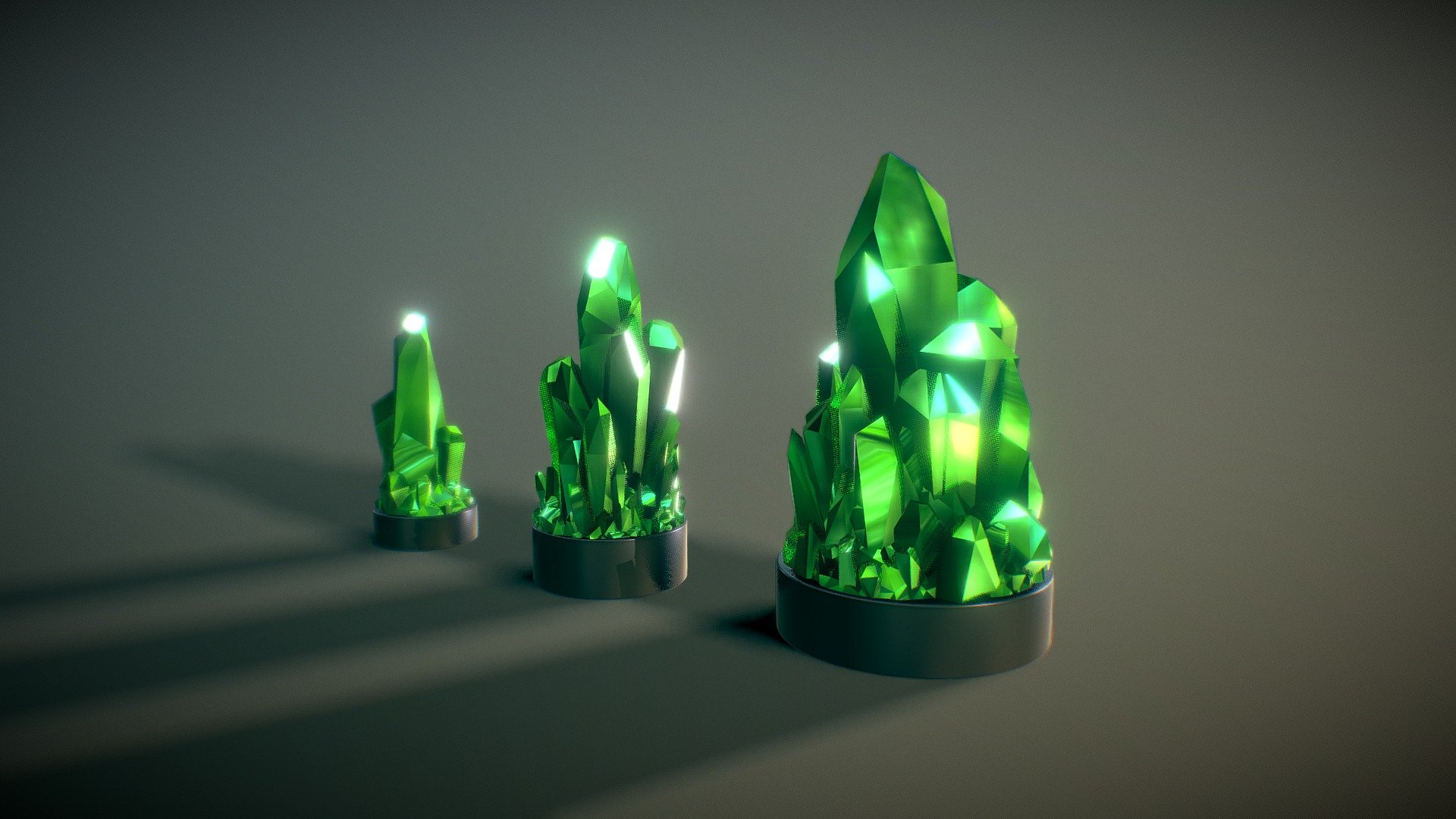 New Crystal Stone - https://sketchfab.com/models/1ad829e2f464446fa4945562ab611255 - Crystals - Download Free 3D model by GenEugene 3d model