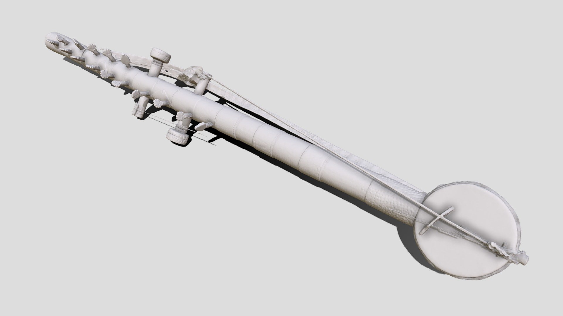 3D scan of the ravanhatha instrument. An ancient folk musical instrument from Rajasthan, India.
https://en.wikipedia.org/wiki/Ravanahatha - Ravanhatha Main Stem - 3D model by adp.sukritistudio 3d model