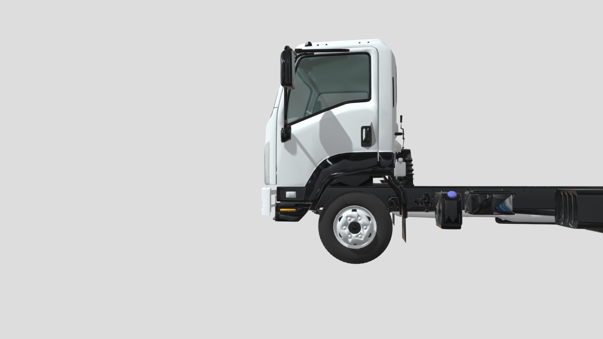 Isuzu trucks was developed on other countries 3d model